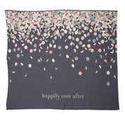 Sale Confetti "Happily Ever After" Throw Blanket