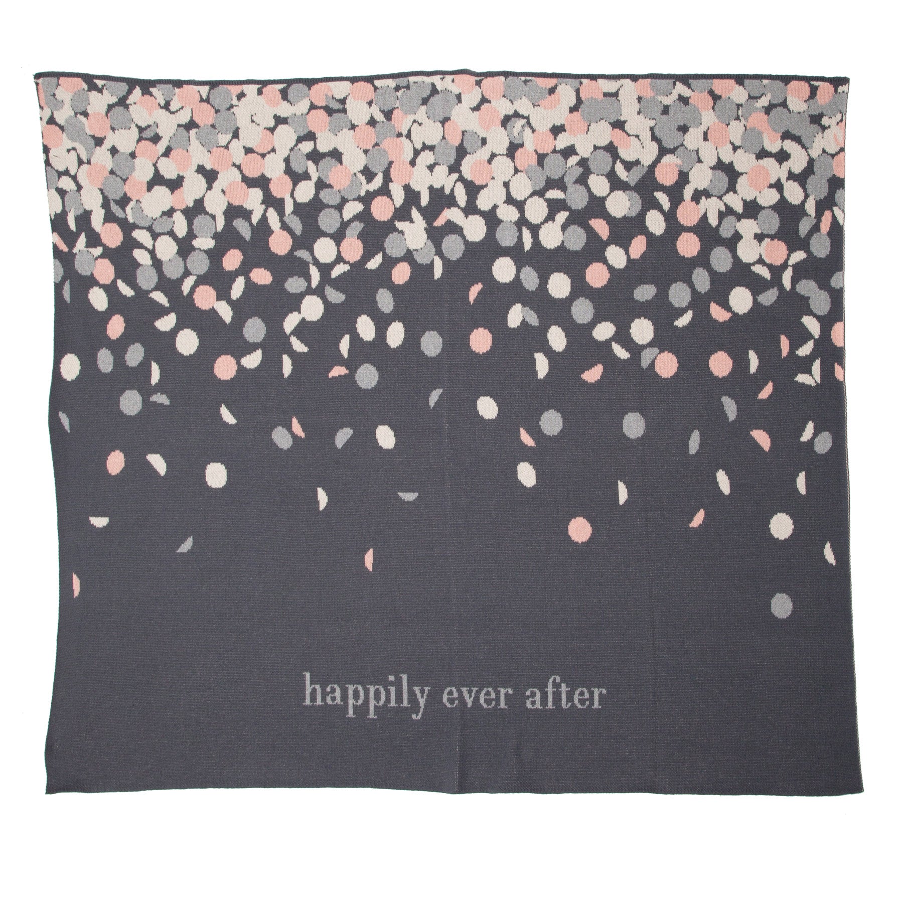 Sale Confetti "Happily Ever After" Throw Blanket