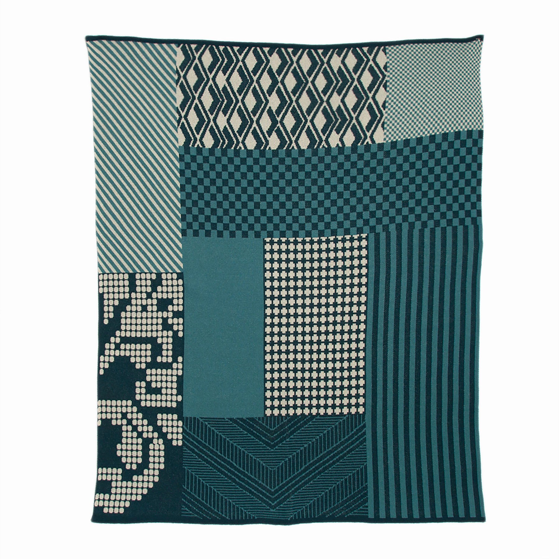 Quilt Throw Blanket by Elodie Blanchard