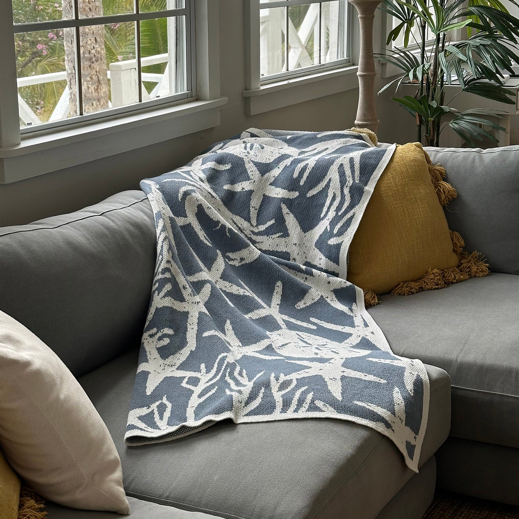 Ocean's Edge Throw Blanket