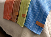 Woven Hudson Stripe Throw Blanket