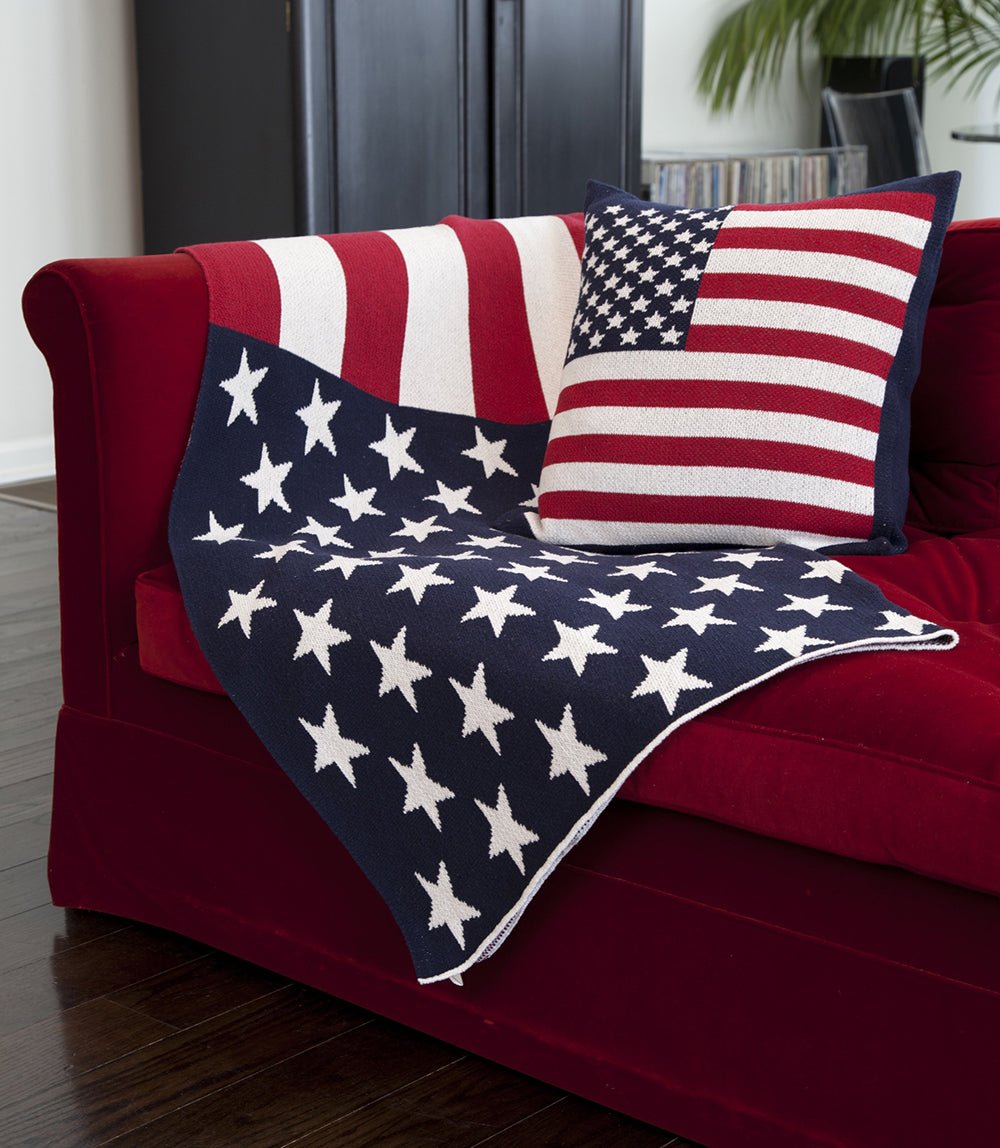 American Flag Pillow PL18AF