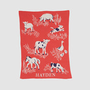 Baby Farm Personalized Blanket CTM - BFA2