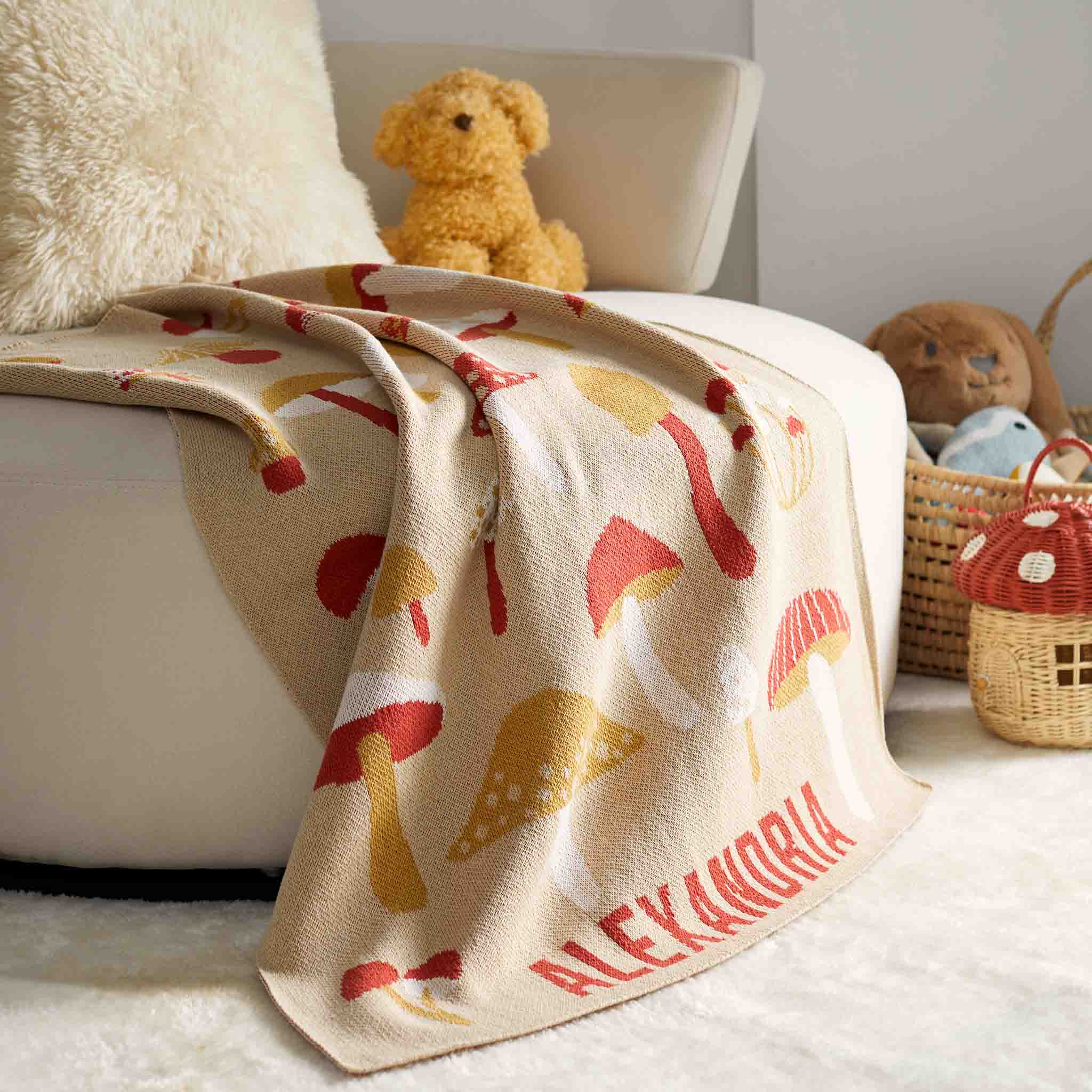 Baby Forager Personalized Blanket CTM - BFG4