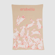 Baby Rabbits Personalized Blanket CTM - BBY3