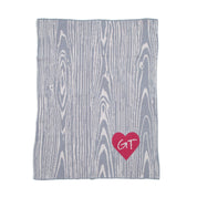 Baby Woodgrain Personalized Blanket CTM - BWG02