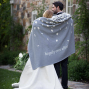 Confetti "Happily Ever After" Throw Blanket BL01WCF1