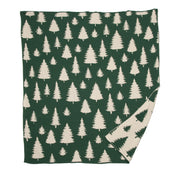 Fir Trees Reversible Throw Blanket BL02RFT3