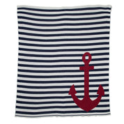 French Stripe Throw Blanket BL01FR2