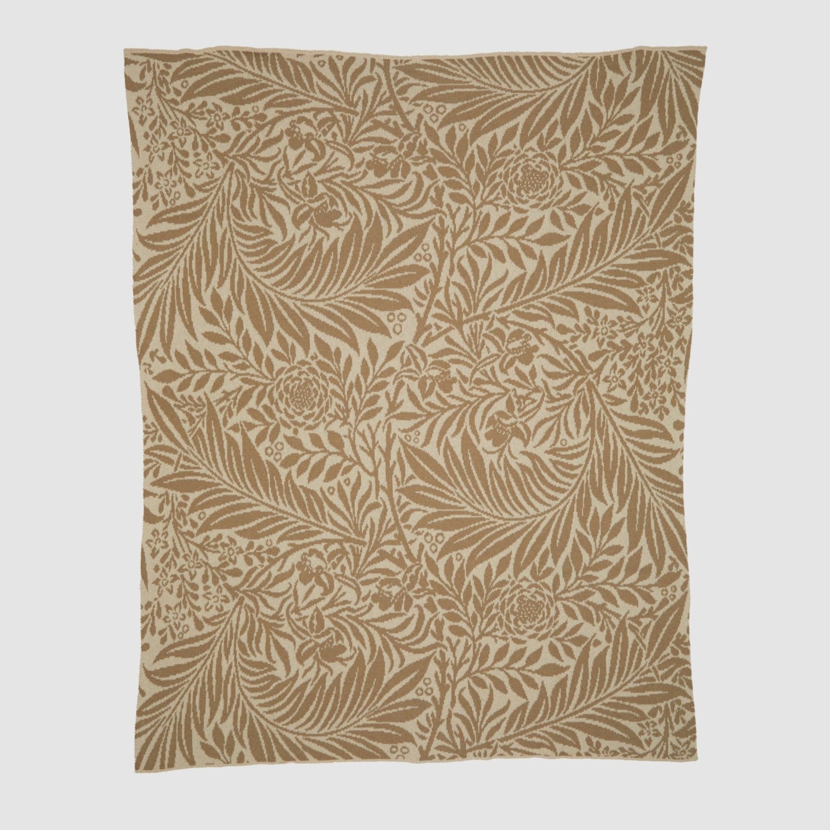 Larkspur Throw Blanket by William Morris BL01FWM - LK1