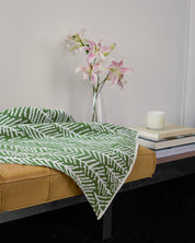 Leaf Melody Blanket by Elodie Blanchard EB - LM - MH