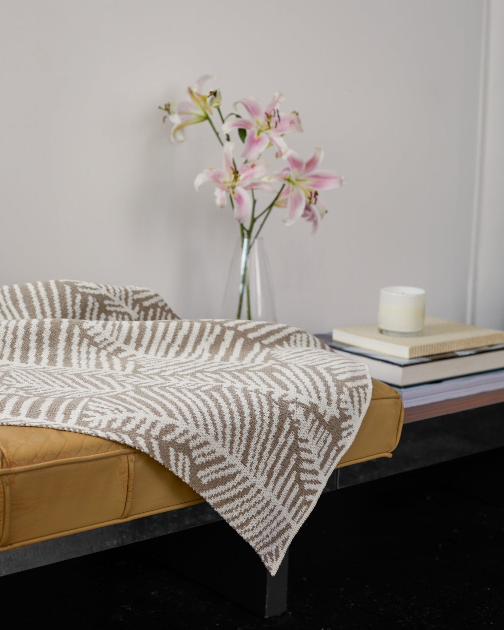 Leaf Melody Blanket by Elodie Blanchard EB - LM - MV