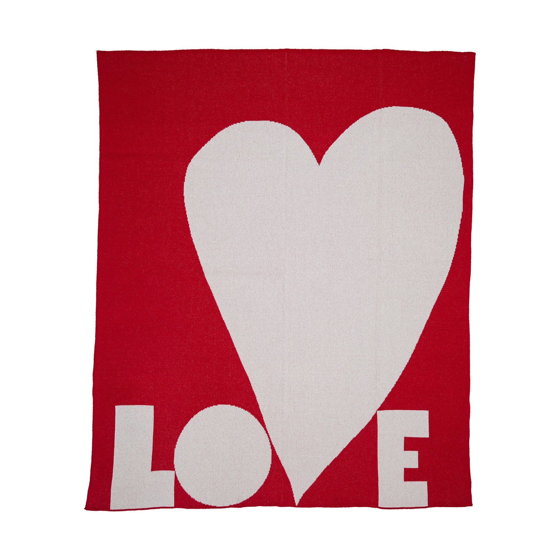 LOVE Throw Blanket by Susy Pilgrim Waters SPW - LV - RD