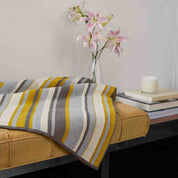 Mod Stripes Throw Blanket Bl01MST1