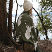 Oh Deer Throw Blanket BL01OD1