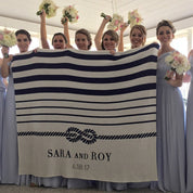 Personalized Tie the Knot Throw Blanket CTM - WK1