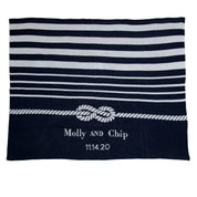 Personalized Tie the Knot Throw Blanket CTM - WK2