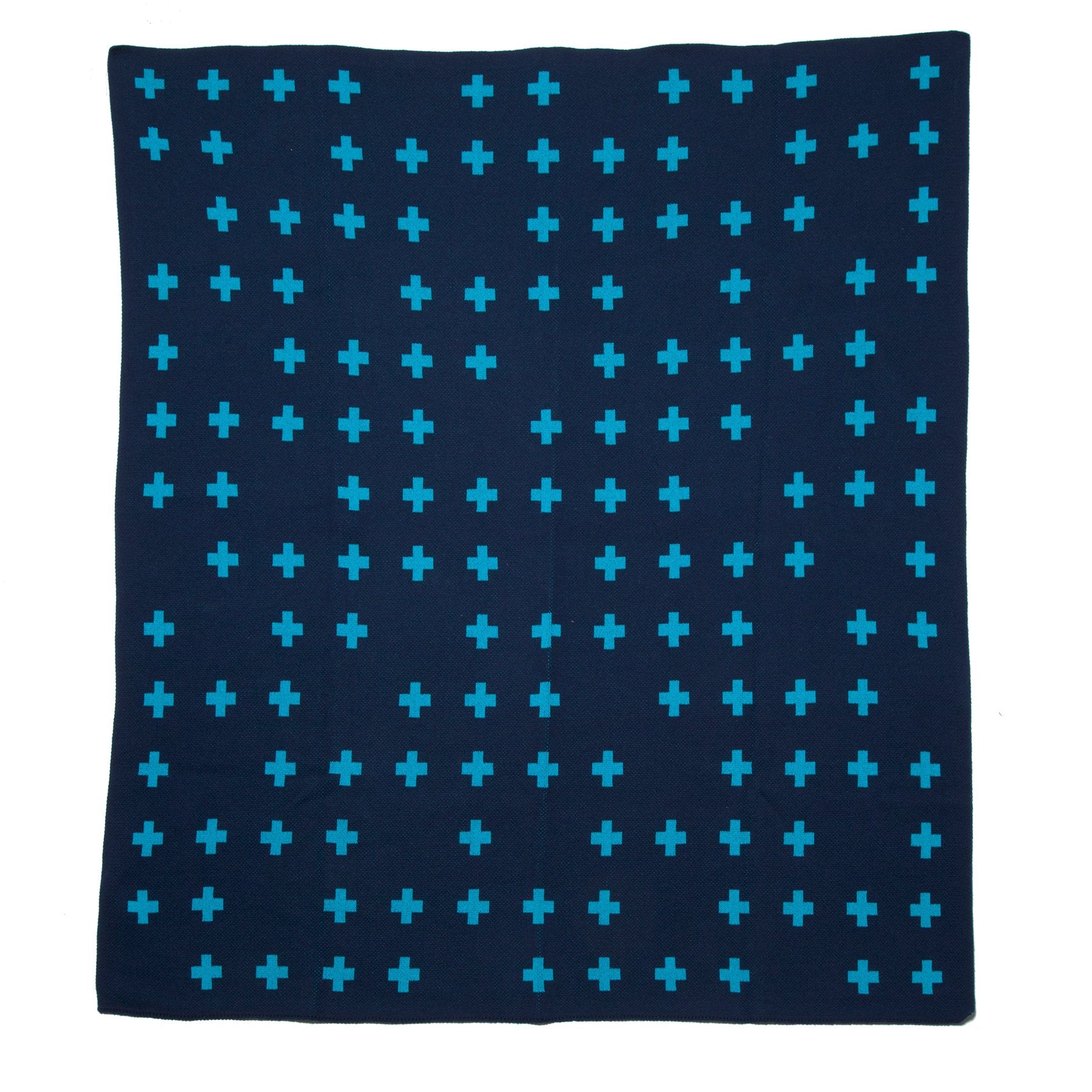 Scatter Cross Throw Blanket by Kelly Harris Smith KHS - SC - BL