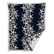 Tumbling Starfish Reversible Throw Blanket BL02RTS1