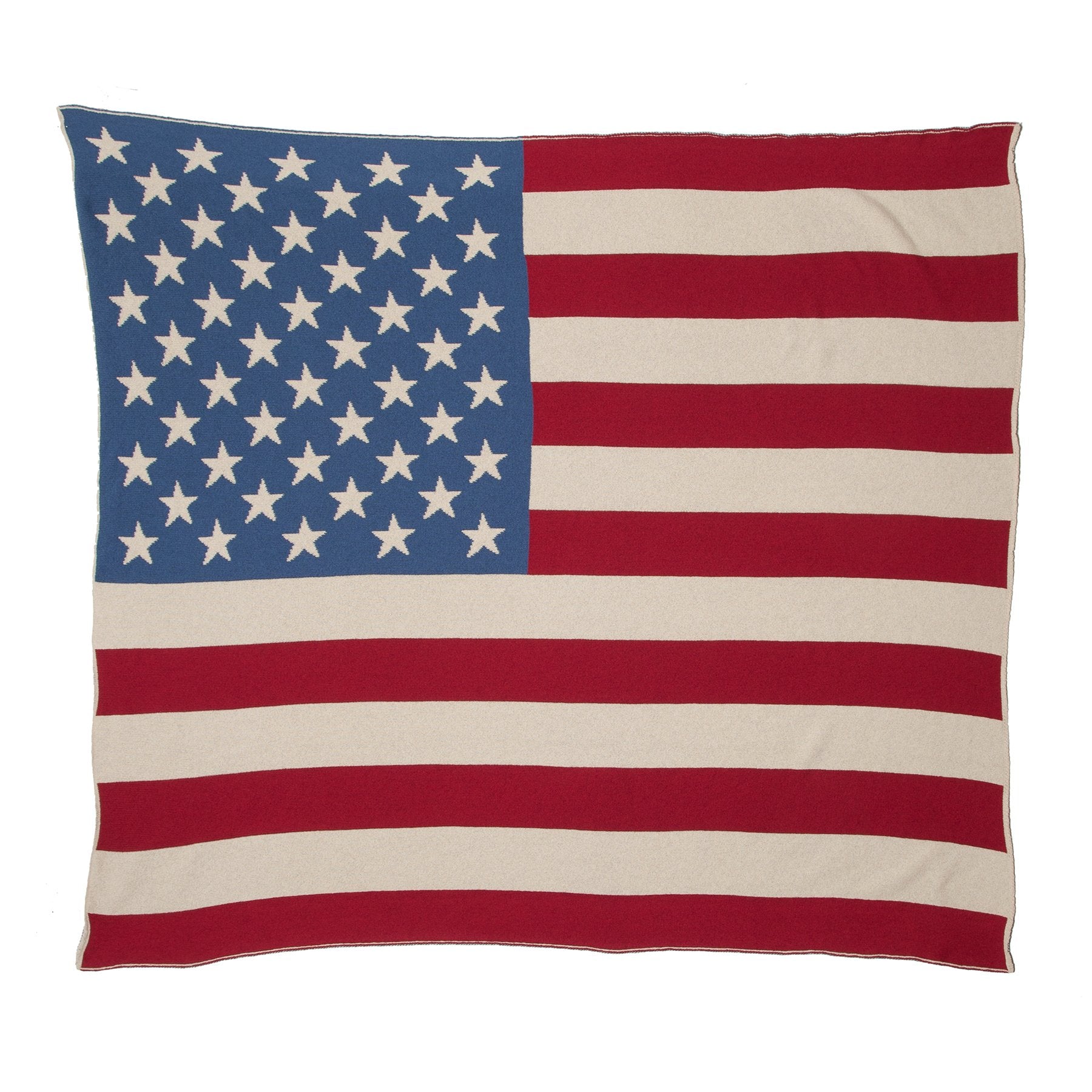 Vintage American Flag Throw Blanket BL01AF2