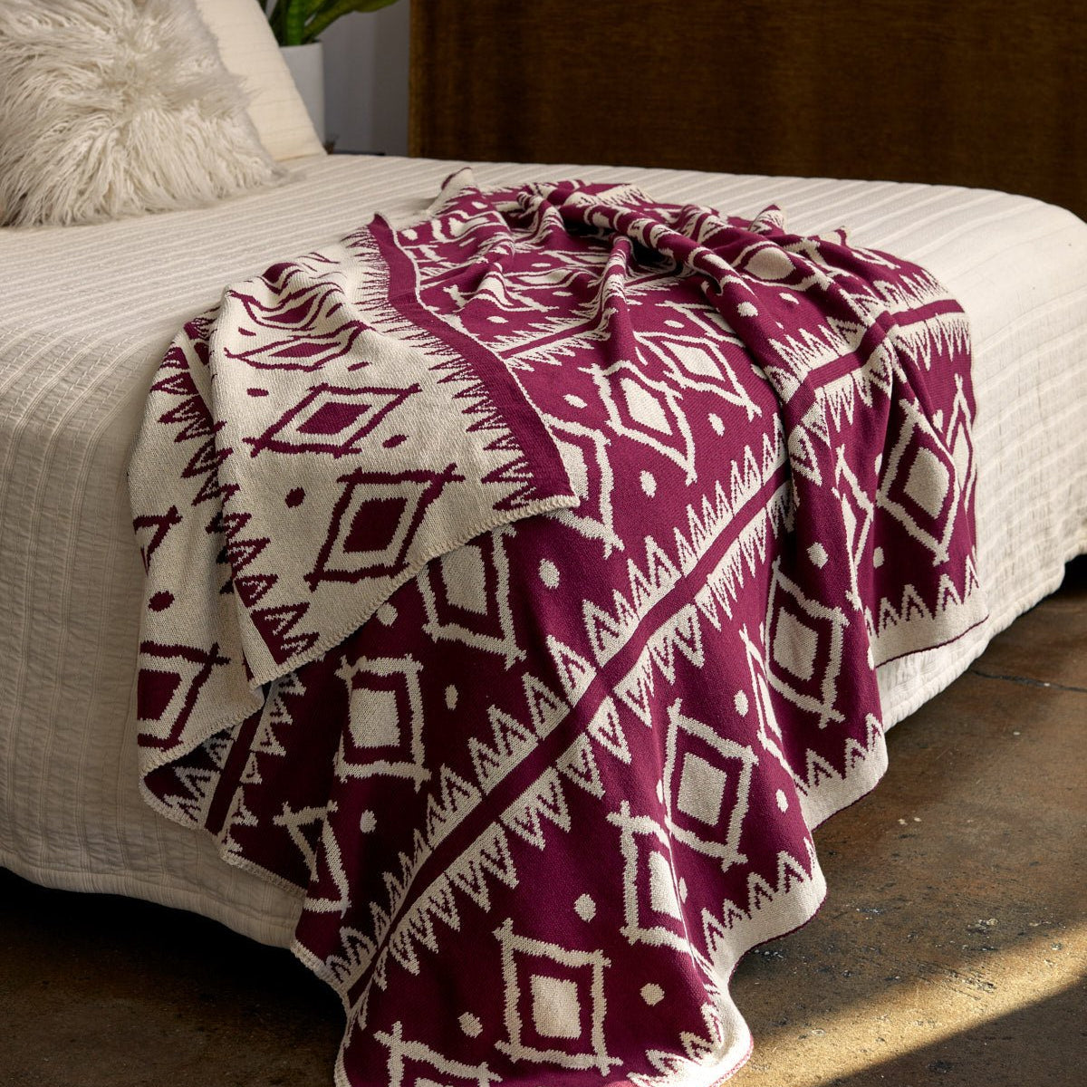 Zuni Reversible Throw Blanket BL02ZU8