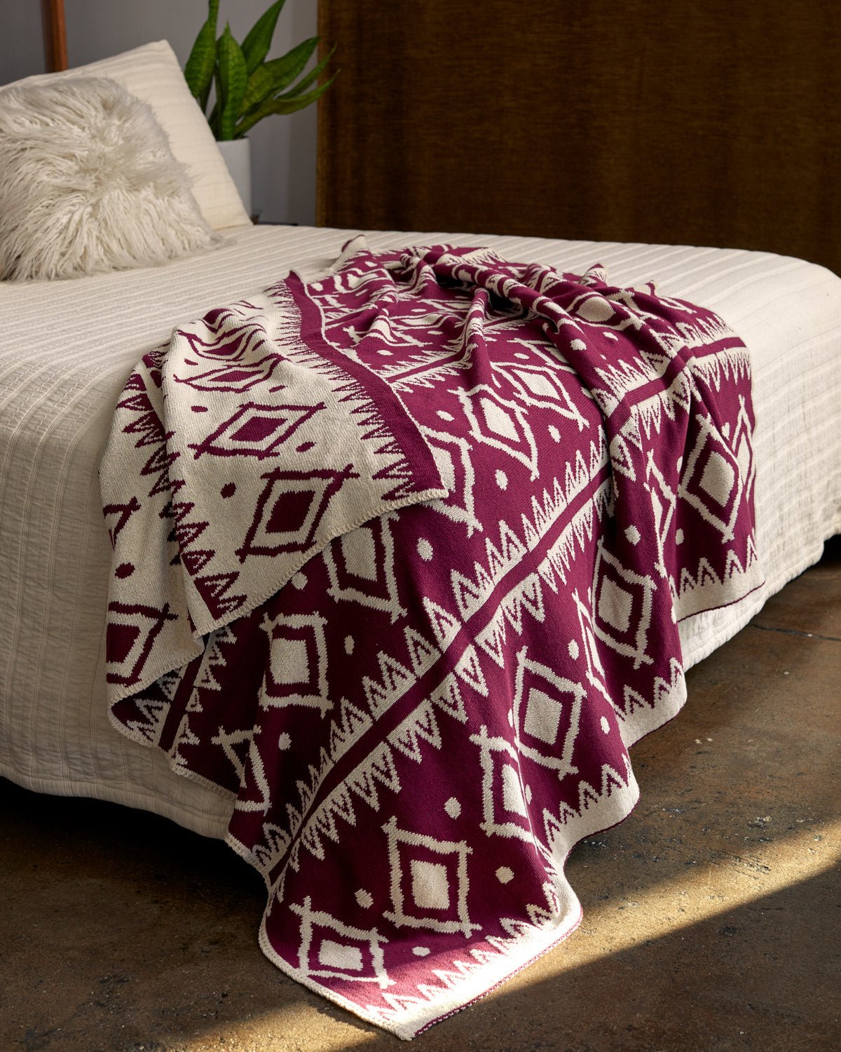 Zuni Reversible Throw Blanket BL02ZU8