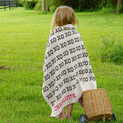 Baby Typewriter Personalized Blanket