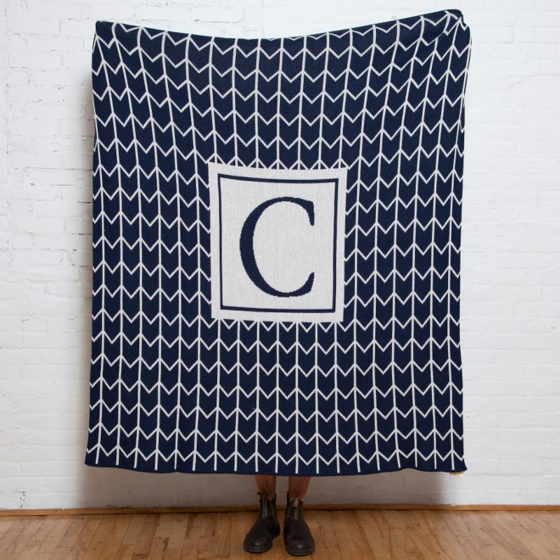 Personalized Arrow Throw Blanket