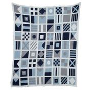 Nautical Flags Throw Blanket