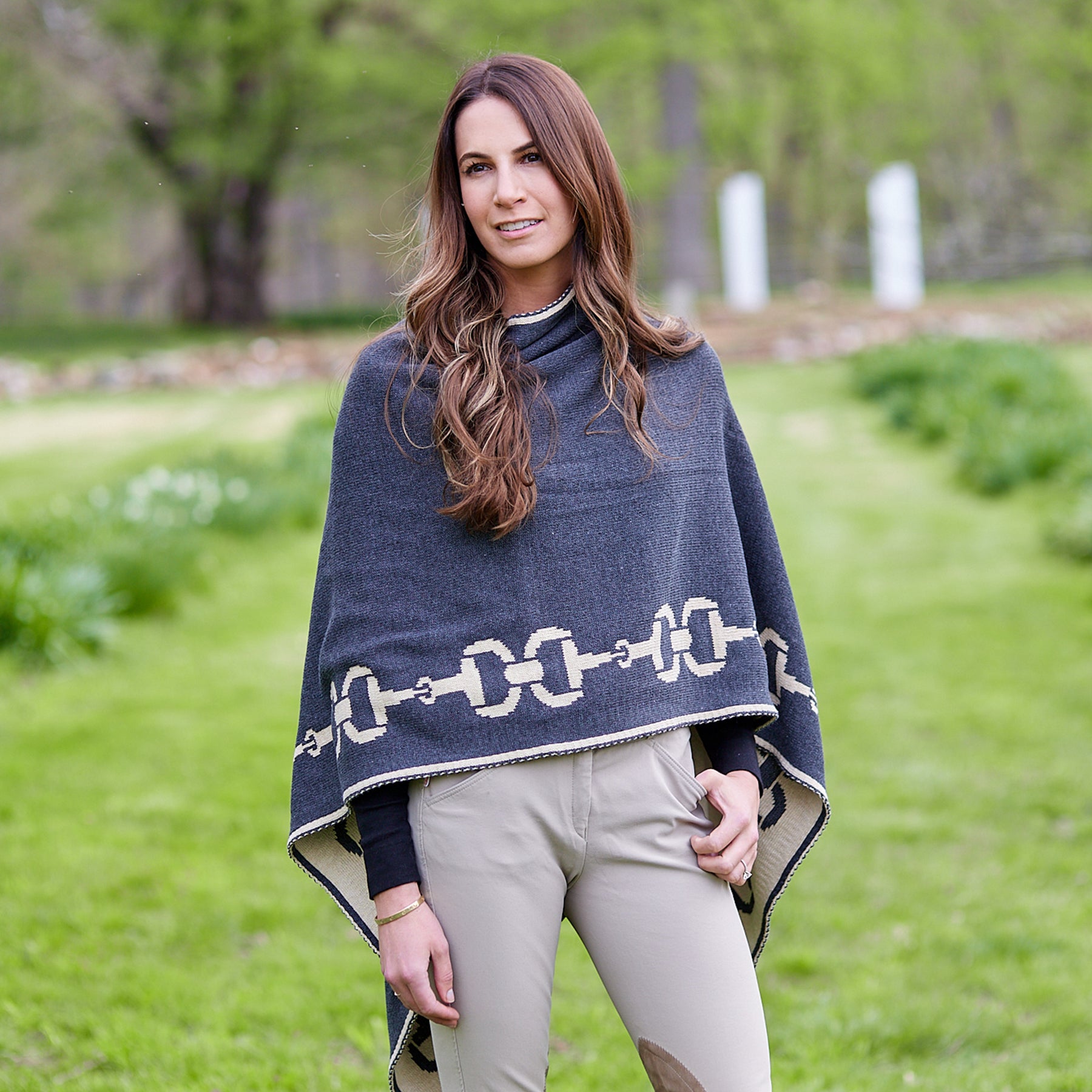 Snaffle Bit Horse Poncho